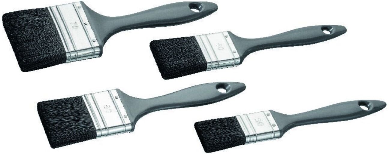 C CIRET Lackier-Pinsel-Set 4-tlg schw.Borste 30/40/50/70mm (82664052)