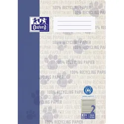 Oxford Schulheft 'Recycling', DIN A4, 16 Blatt, Lineatur 2