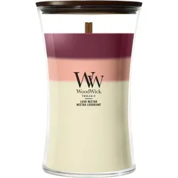 WoodWick Trilogy Lush Nectar Kerze groß