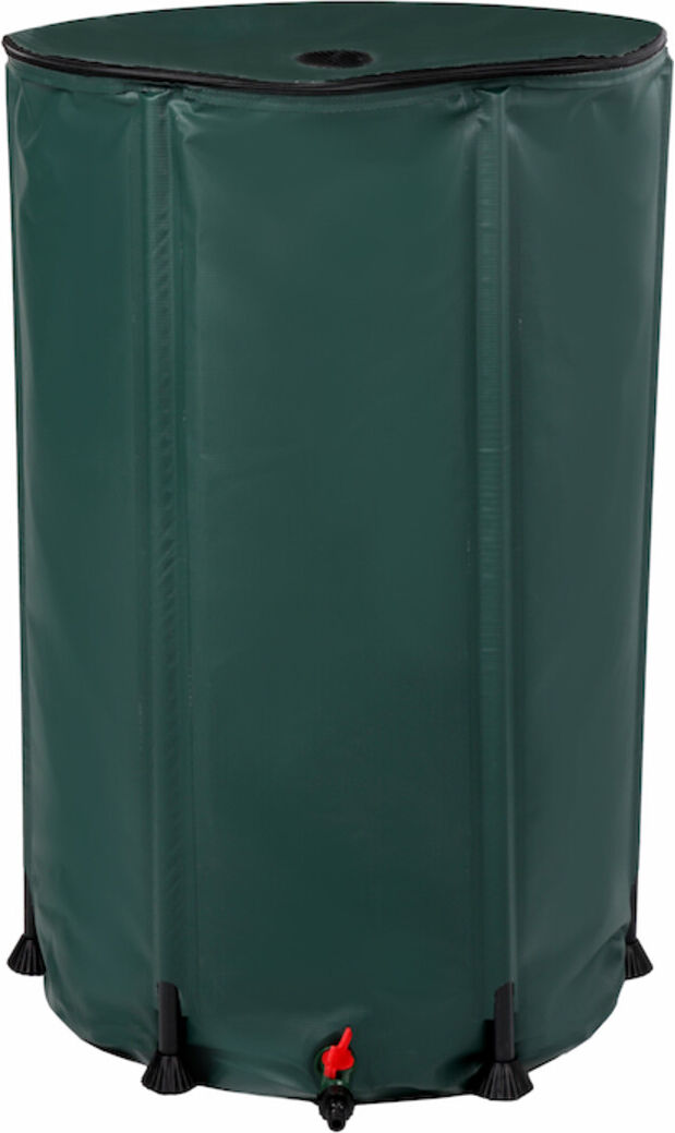 floraworld Faltbare Regentonne 250 L, 60 x 90 cm, grün - (10288)