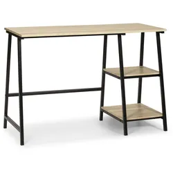 SCHREIBTISCH 105/47/75 Lisboa Schwarz