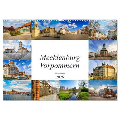 Mecklenburg Vorpommern Impressionen (Wandkalender 2026 DIN A2 quer), CALVENDO Monatskalender