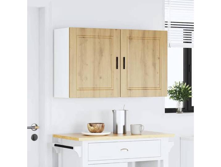 Armoires murales de cuisine 2 pcs - STAR - Meuble de cuisine haut - Porto chêne artisanal LL58