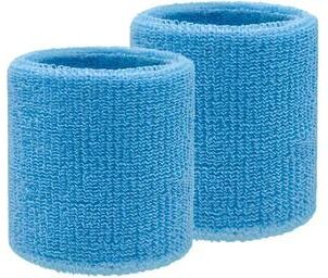 Uplifted Goods Sports Sweat Absorbing Wristbands blue pair