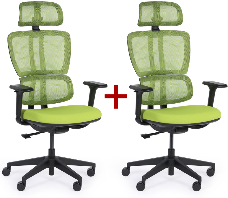 B2B Partner Bürostuhl KELLY 1+1 GRATIS, grün