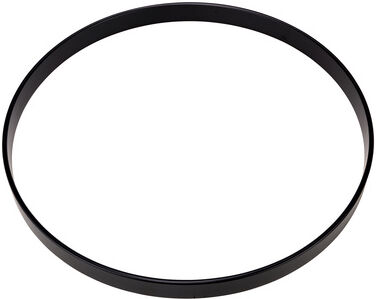 Millenium "24" Bass Drum hoop black" Schwarz