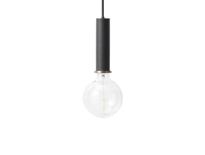 Ferm Living - Socket Pendelleuchte High, schwarz