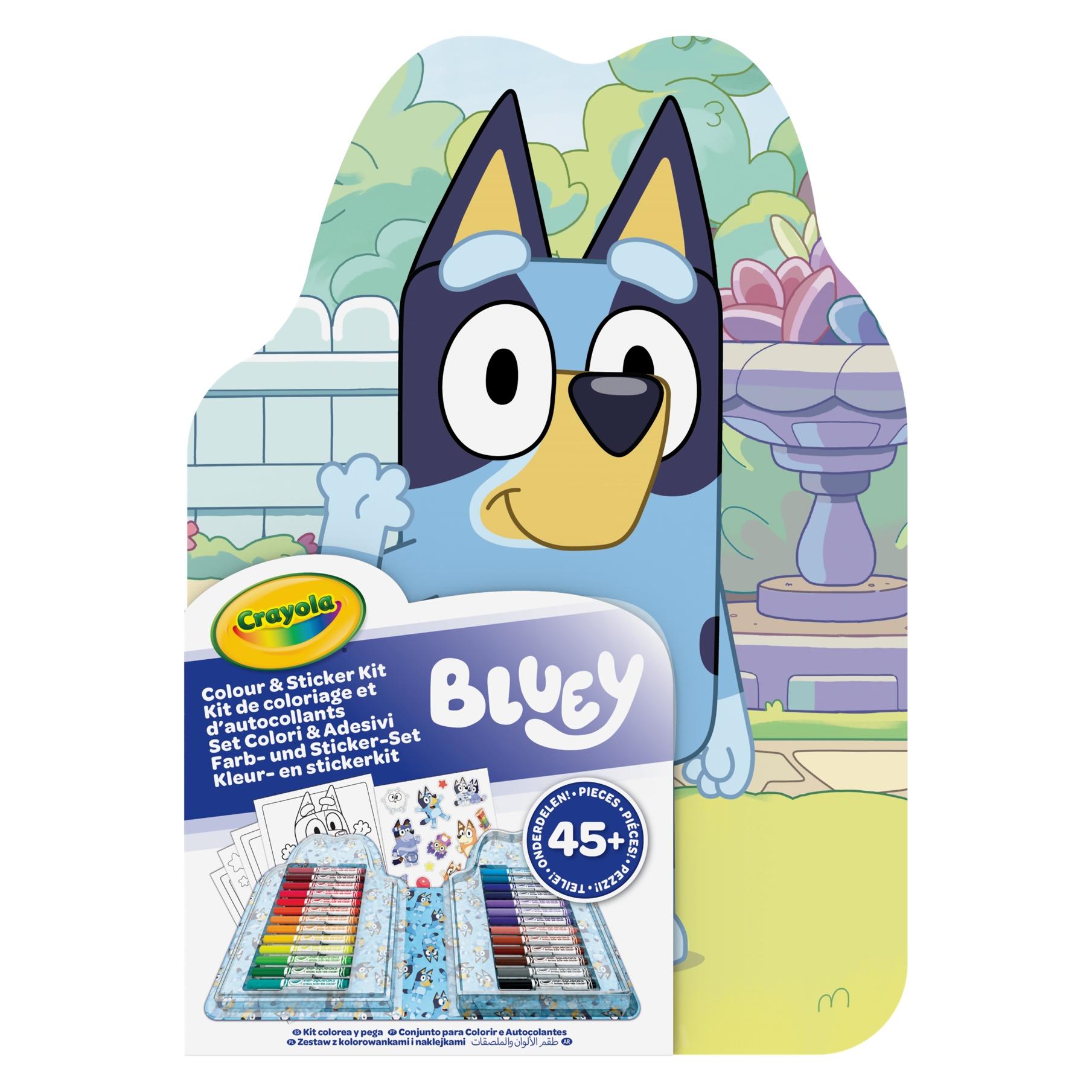 Crayola Set mit Filzstiften, Malvorlagen & Stickern (04-0784)