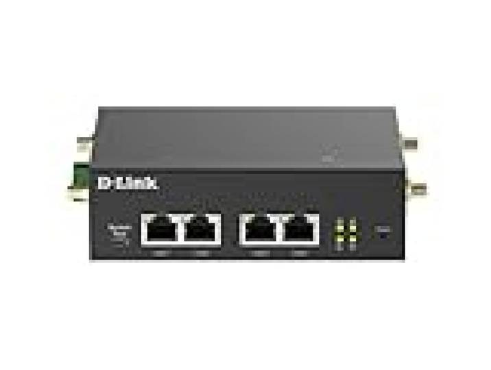 D-Link DWM-314-G Modem routeur Industriel 5G VPN M2M, NR Robuste, Double SIM, passerelle IoT, Surveillance à Distance, SA, NSA, 4G LTE Cat 19, 4 Ports GbE, Client OpenVPN/WireGuard, 9-36 V CC