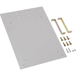 Hager ZAY19M Montageplatte, KVS, für Steckdosenkombination, Kunststoff