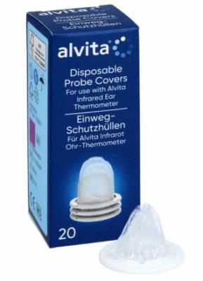 Alliance Healthcare Deutschland GmbH ALVITA Einweg-Schutzhüllen für Ohrthermometer 20 St 19295386