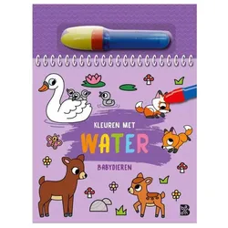 Standaard Malen mit Wasser - Tierbabys