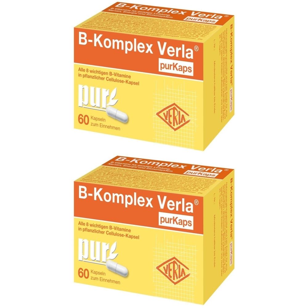 B-Komplex Verla purKaps 2x 2x60 St Kapseln