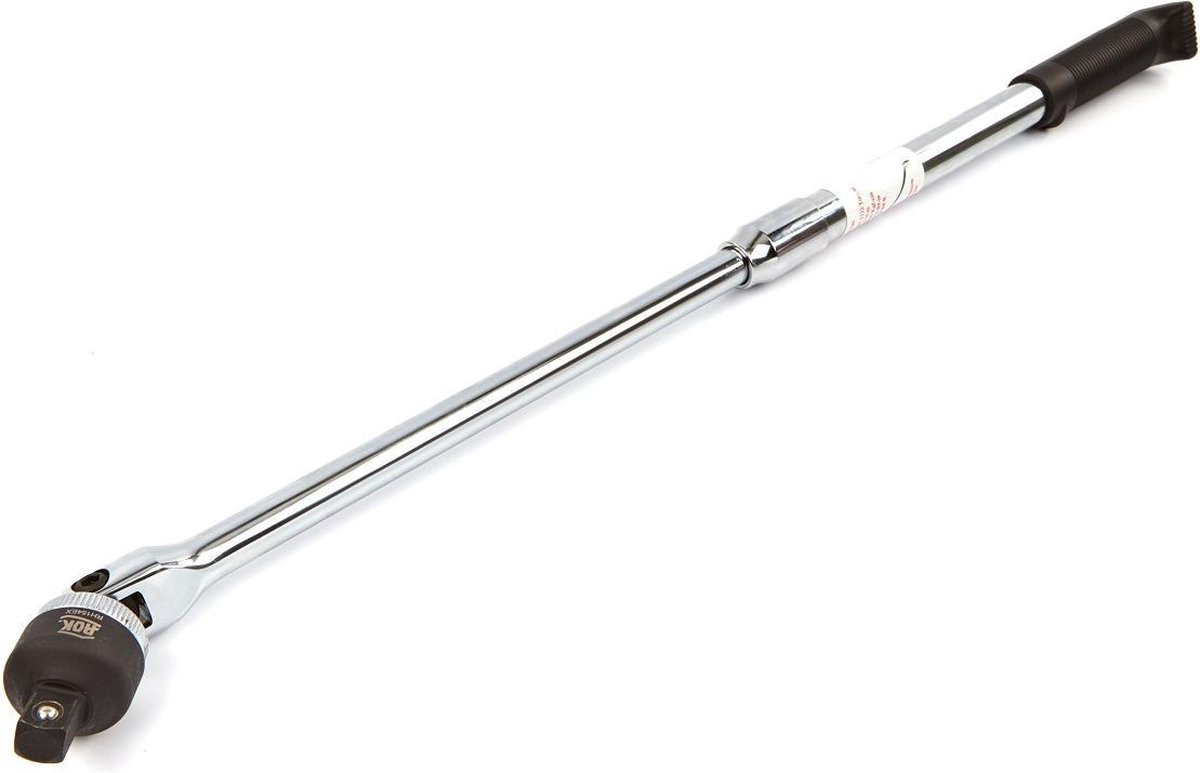 AOK 1/2 inch Professioneel Wringijzer met Kantelbare en Omkeerbare Kop in Zilver Chroom-vanadiumstaal