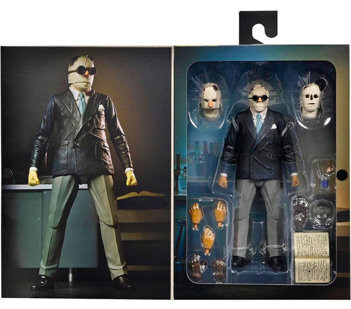 NECA Ultimate Invisible Man verzamelbare actiefiguur