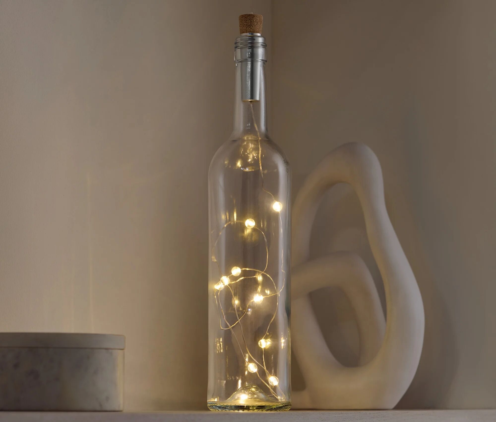 Tchibo - LED-Korken - silber