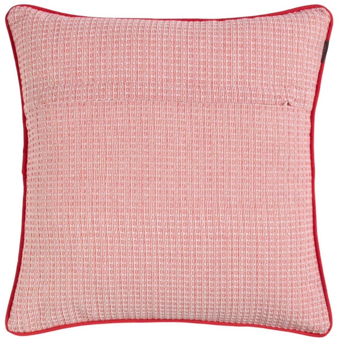Linen & More Hyacinth Kussen Wafel Rood 45 x 45 cm