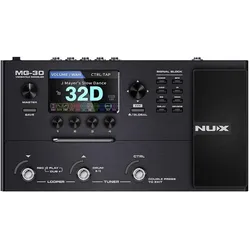 NUX MG-30 Modeling Multi-Effektgerät, Effektgerät, Schwarz