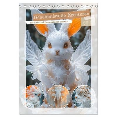 Geheimnisvolle Kreaturen (Tischkalender 2027 DIN A5 hoch), CALVENDO Monatskalender
