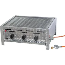 Gastrobräter Profi 3 inkl. Rost,Schlauch und Regler