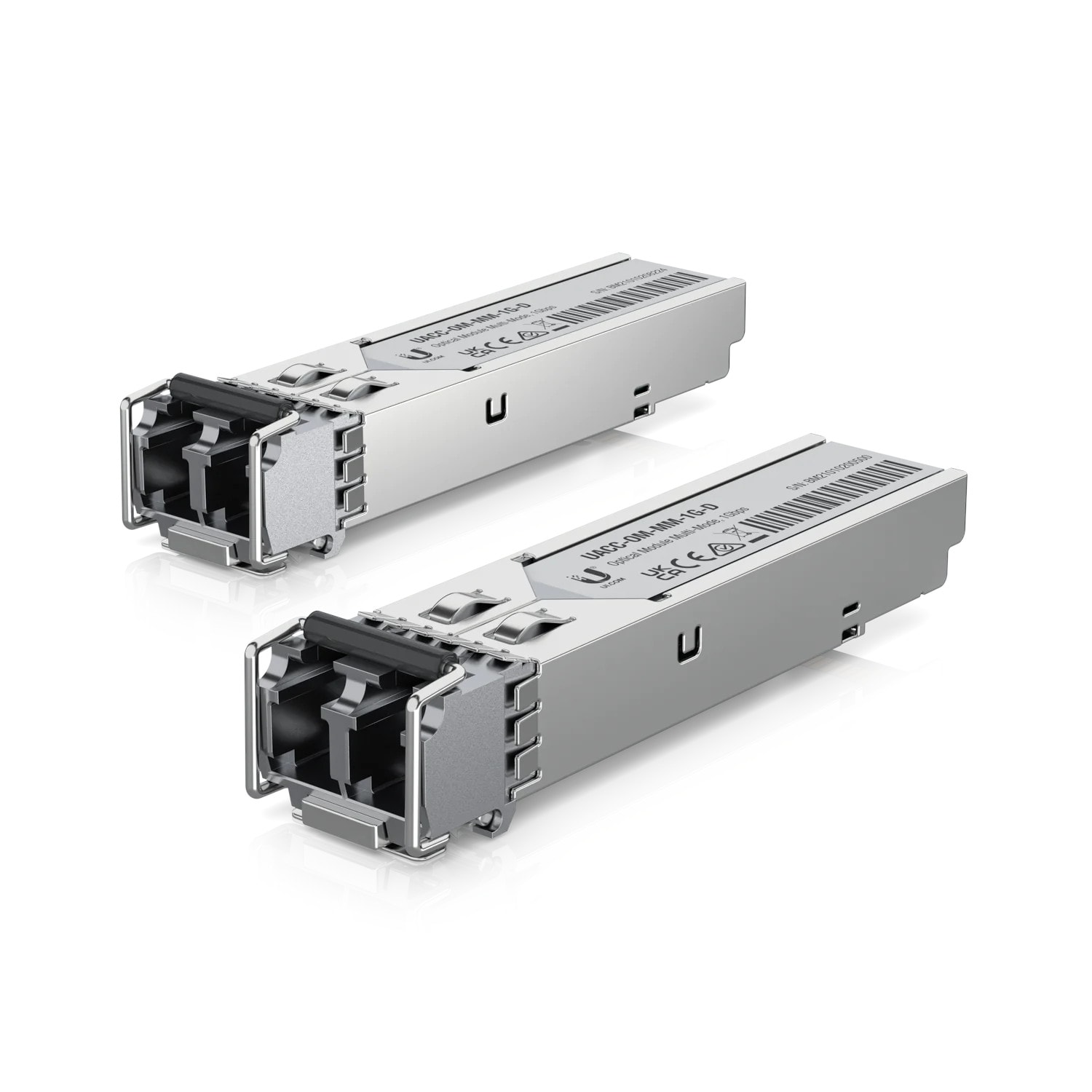Ubiquiti Networks Ubiquiti UniFi UACC-OM-MM-1G-D-2 SFP Transceiver auf LC Duplex 1,25 GBit/s, 2er Pack