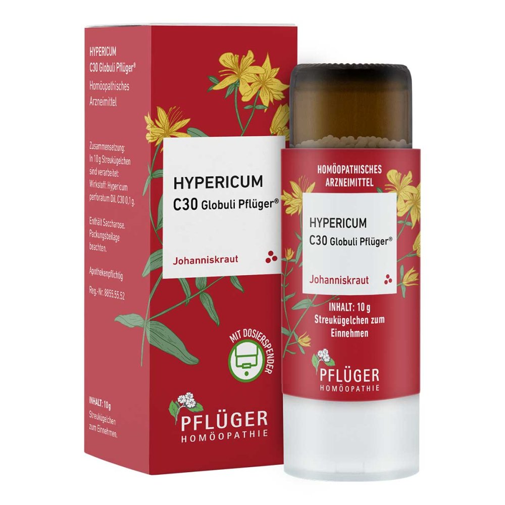 Homöopathisches Laboratorium Alexander Pflüger Gmb Hypericum C30 Globuli Pflüger Dosierspender 18757850