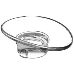 Keuco, Seifenspender + Seifenschale, Kristallglas-Seifenschale ELEGANCE lose Echt-Kristallglas, klar Echt-Kristallglas, klar