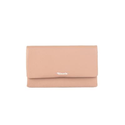 Geldbörse TAMARIS "Geldbörse TAS Amanda", Herren, beige (sahara 920), Obermaterial: 100% Rindsleder Leather cow., Kleinlederwaren