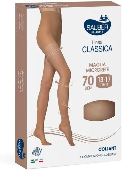 ITALSILVA COMMERCIALE Srl Collant 70 Denari Colore Glacè Taglia 5 - Compressione Graduata