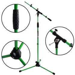 keepdrum MS106 GR Grün Mikrofonständer, Mikrofonständer, Grün