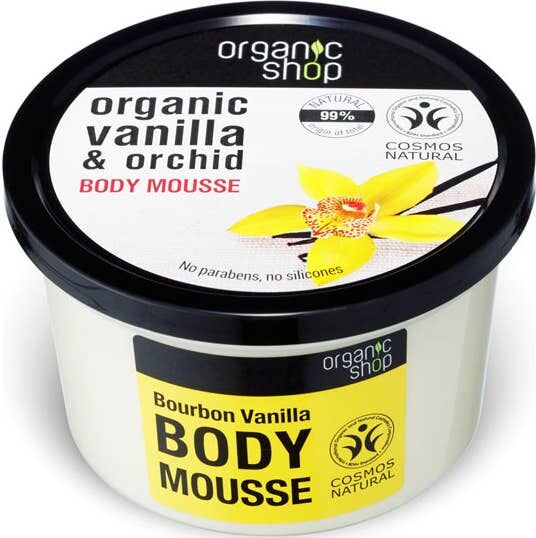 Organic Shop Mousse Corporal Vainilla Bourbon 250 ml