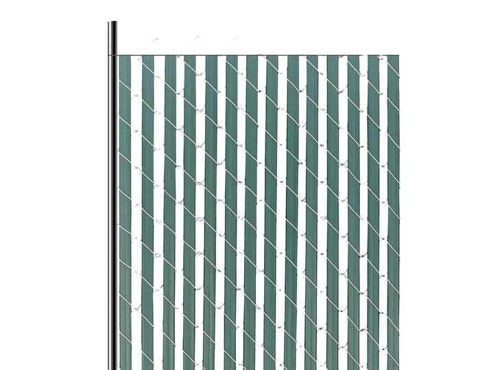 VEVOR 1130 mm lamelles verticales à double paroi\, lamelles en treillis métallique HDPE haute densité\, parfaites pour le jardin\, la ferme\, le terrain de sport (vert)