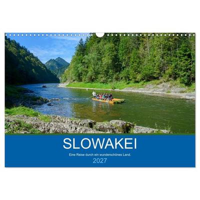 Slowakei - Eine Reise durch ein wunderschönes Land. (Wandkalender 2027 DIN A3 quer), CALVENDO Monatskalender