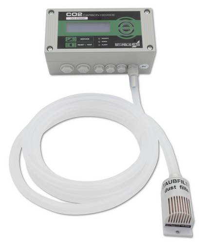 Schabus GX-D500P Kohlendioxid-Melder mit internem Sensor netzbetrieben detektiert Kohlendioxid