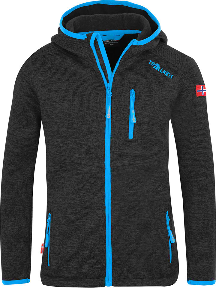Trollkids Fleecejacke "Jondalen XT" in Grau - 92