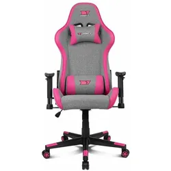 Drift DR90 PRO, Gaming Stuhl, Rosa, Grau, Schwarz, Pink