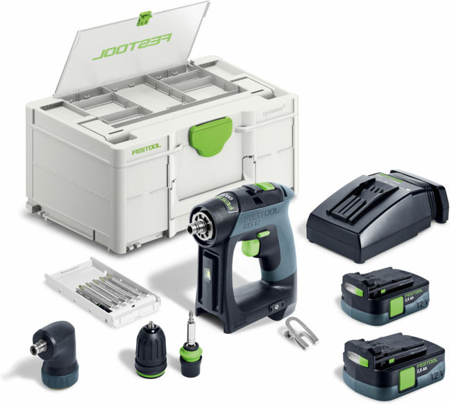 Festool Perceuse-visseuse sans fil CXS 12 2,5-Set (576865)