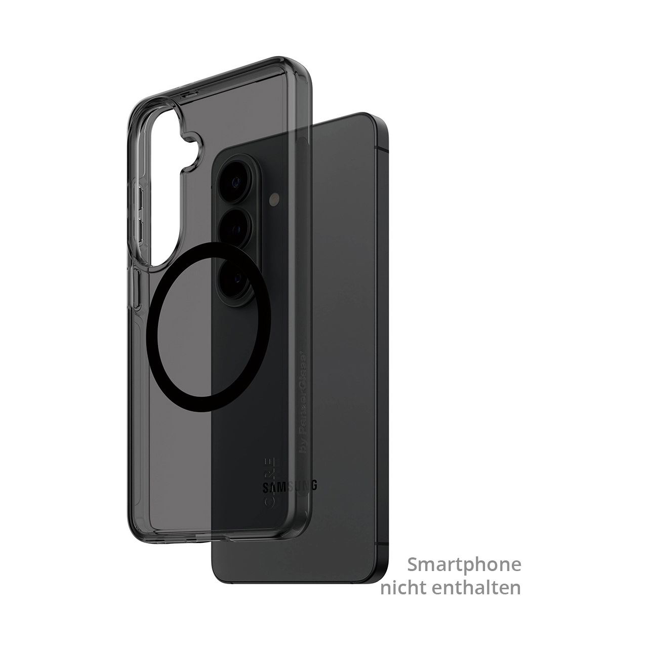 PanzerGlass CARE Urban Explorer Case Smokey m. black Qi Samsung Galaxy S26