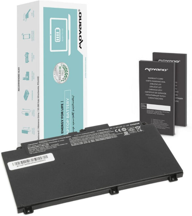 Movano Batterie pour HP ProBook 640 (G4, G5, G7), 645 G4, 650 (G4, G5, G7) (4200 mAh) 11.4V