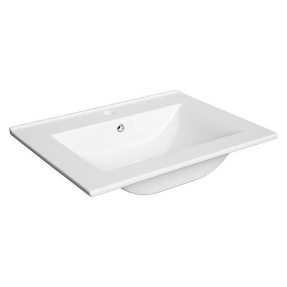 Deftrans Washbasin Metro Plan D60 White (170 mm, 470 mm) (34534378)