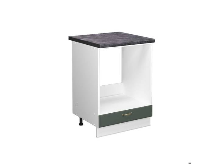 Meuble pour four Fame-Line 60cm PT Anthracite Vert Or Campagne/Blanc Vicco 45985