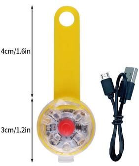 Discount Dollar Deals LED Dog Collar Light, Rechargeable Flashing Pet Cat Night Safety Pendant, Flashlight Accessories For Dogs And Puppies s5