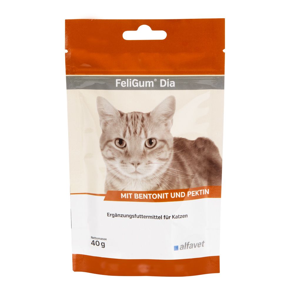 Feligum Dia Kaudrops f.Katzen 40 g Kautabletten