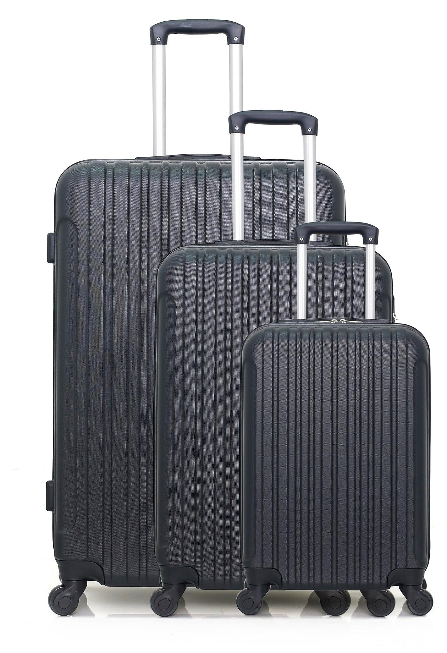 HERO - 3er-Set ALPES-Koffer, 75 cm, 4 Rollen
