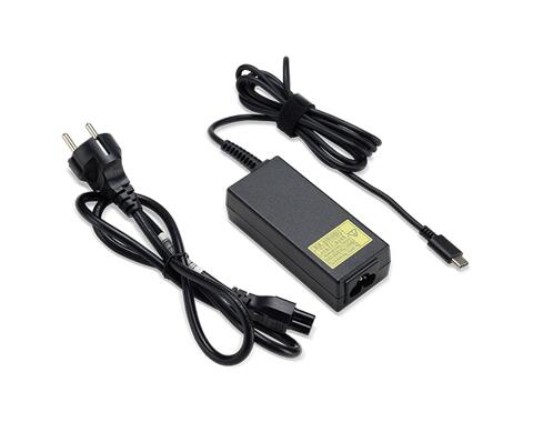 Acer USB-C Netzteil 45 Watt schwarz für Acer Notebooks & Tablets NP.ADT0A.065