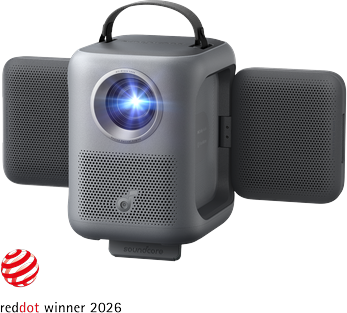 soundcore Nebula P1i   World's First Smart Portable Projector with Flippable Speakers