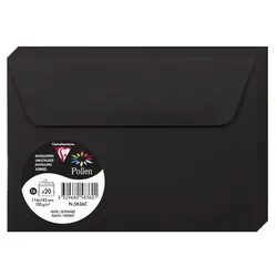 Clairefontaine Umschlag C6 Pollen 120g schwarz