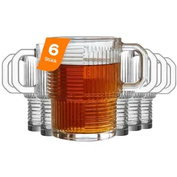 LAV Helen Teegläser mit Henkel 270ml, 6er Set