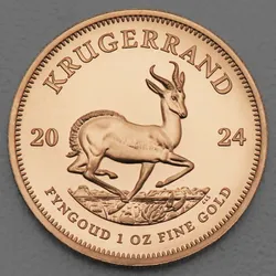 Goldmünze 1oz "Krügerrand" 2024 (Südafrika)
