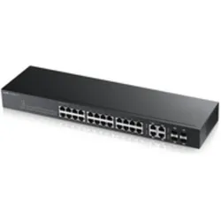 Zyxel Gs1920-24 (24 Ports), Netzwerk Switch, Schwarz